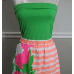 Lilly Pulitzer XS strapless dress